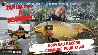 New record for Stan - Bravo! Ludo and Stan / 24 hours at the "Etang de Beaubery!"