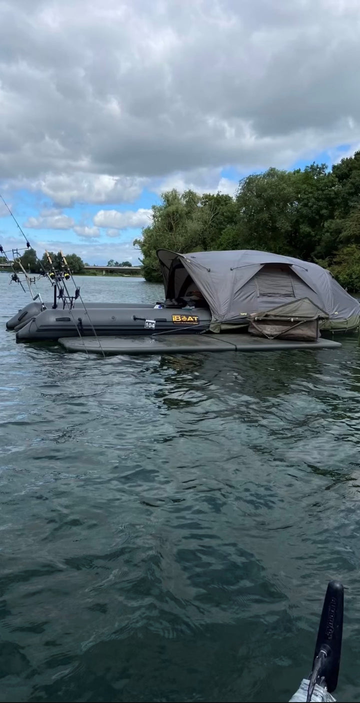 fishing tent boat Buy a large 6.5m long inflatable boat for fishing from the boat online –  Imperial Fishing GmbH