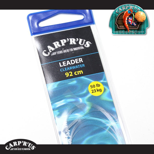 Carp'r'us Ringed Leader 92 cm 50 lb (2 pieces)